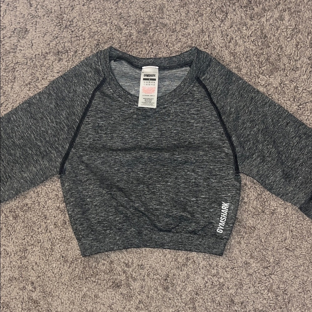 Gymshark cropped long sleeve top